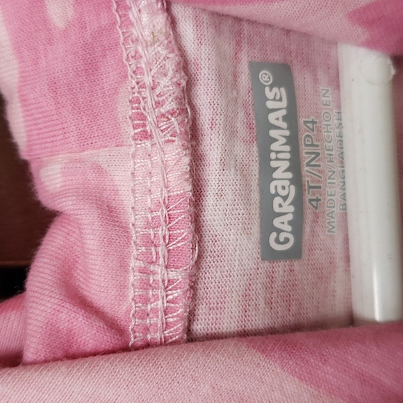 Girl's Garanimals Hooded Cotton Long Sleeve Shirt - Picture 3 of 3